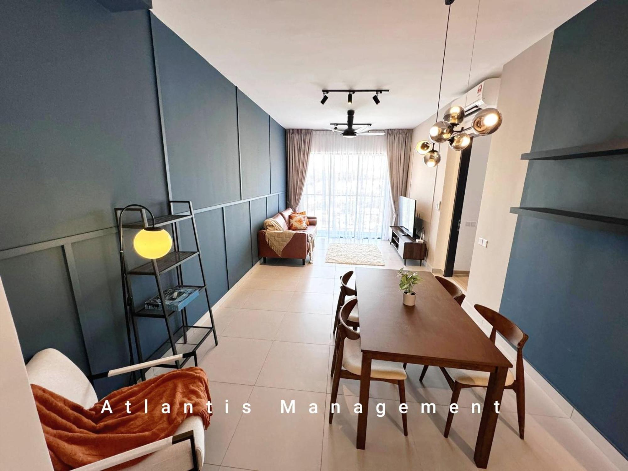 Apartment Cozy Grand Sungai Besi Kl, Walking Distance Nirvana & 15 Mins Driving Distance To Mid Valley *